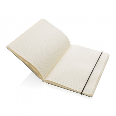 Logo trade promotional merchandise photo of: A5 deluxe kraft hardcover notebook